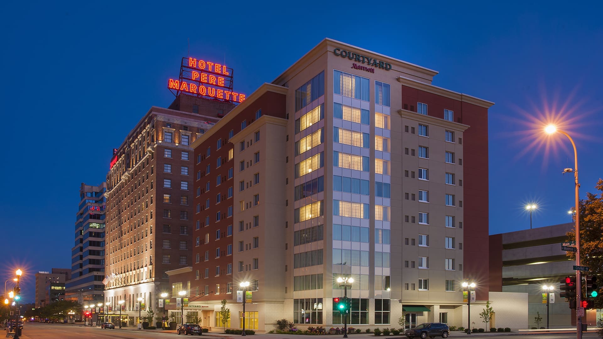 Courtyard by Marriott Downtown Peoria Discover Peoria, IL