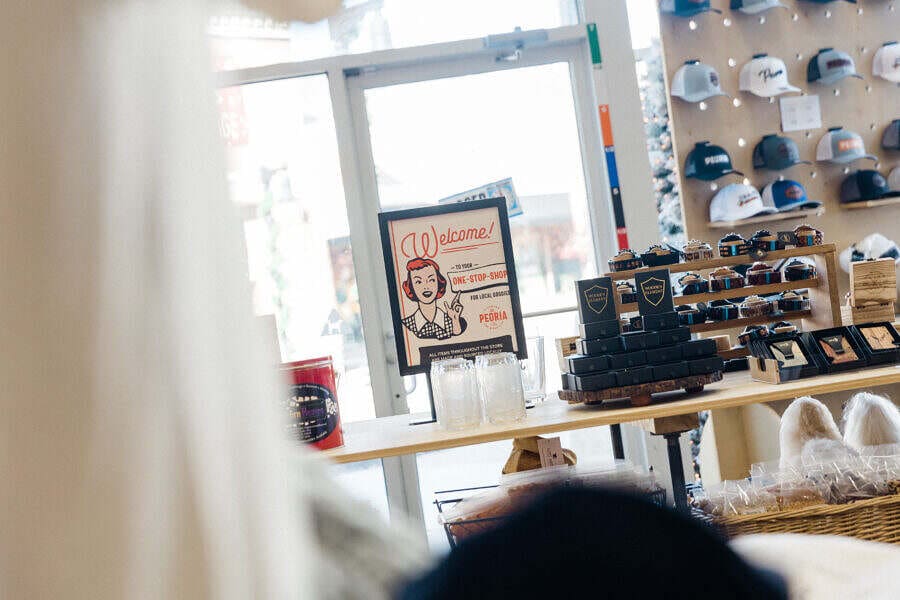 Discover Peoria Holiday Shop